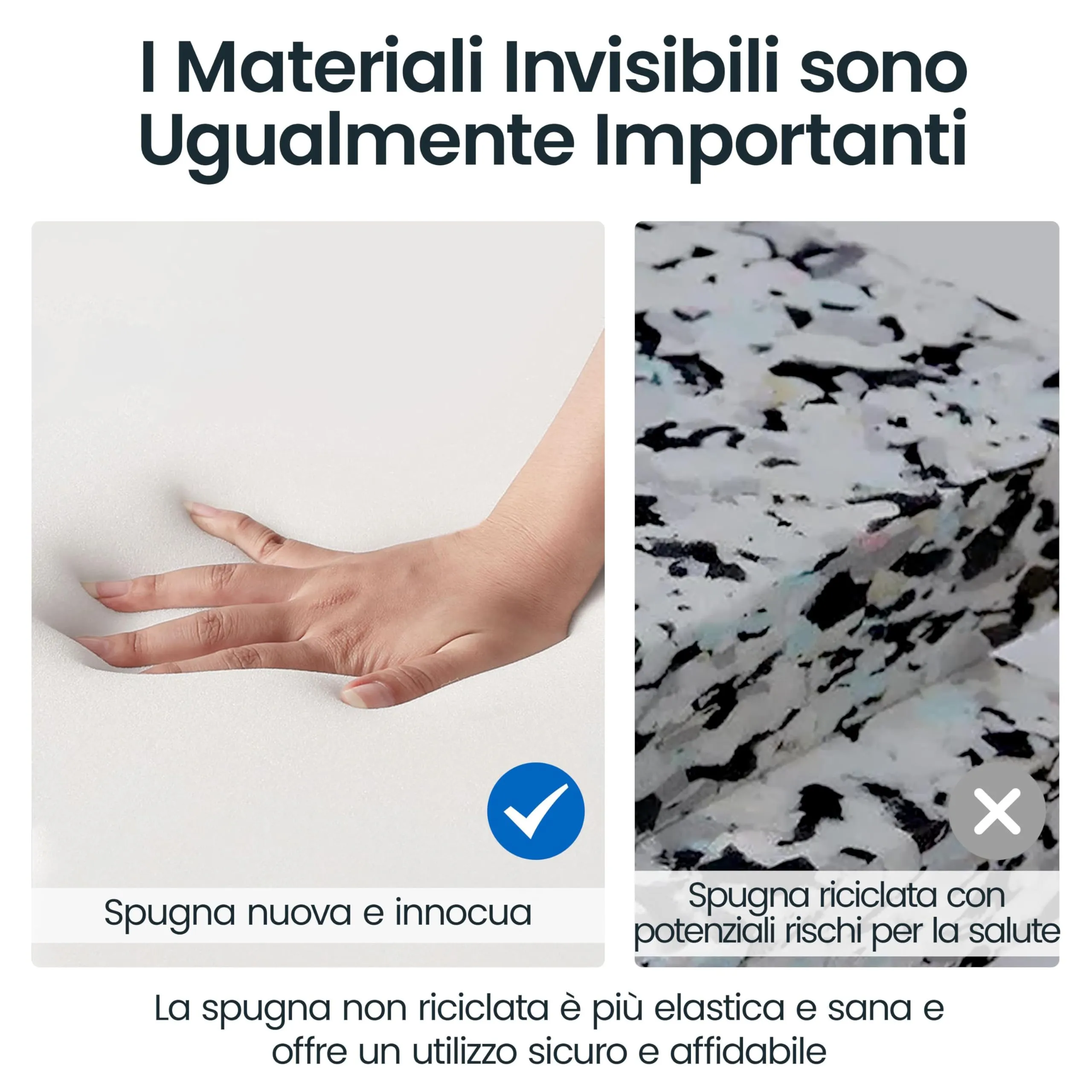 Yaheetech Sedia Ufficio Ergonomica con Supporto Lombare, Grigio Intero - immagine 8