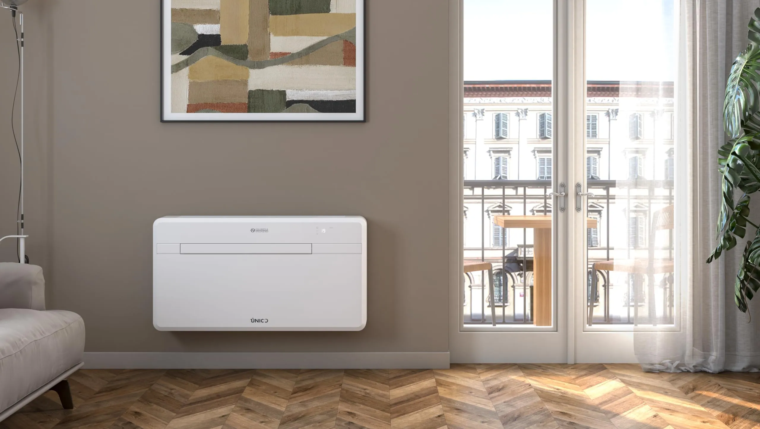 Olimpia Splendid Unico Next 10 HP PVAN Climatizzatore a Pompa di Calore Senza Unità Esterna, 2,5 kW, Classe A, Wifi Integrato - immagine 2