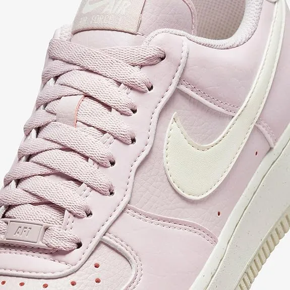 Nike Wmns Air Force 1 '07 NN, Platino, Viola/Saul, Latte di Cocco, Volt, 36 EU - immagine 2