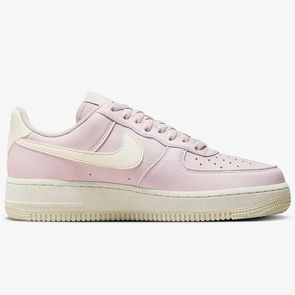 Nike Wmns Air Force 1 '07 NN, Platino, Viola/Saul, Latte di Cocco, Volt, 36 EU - immagine 4