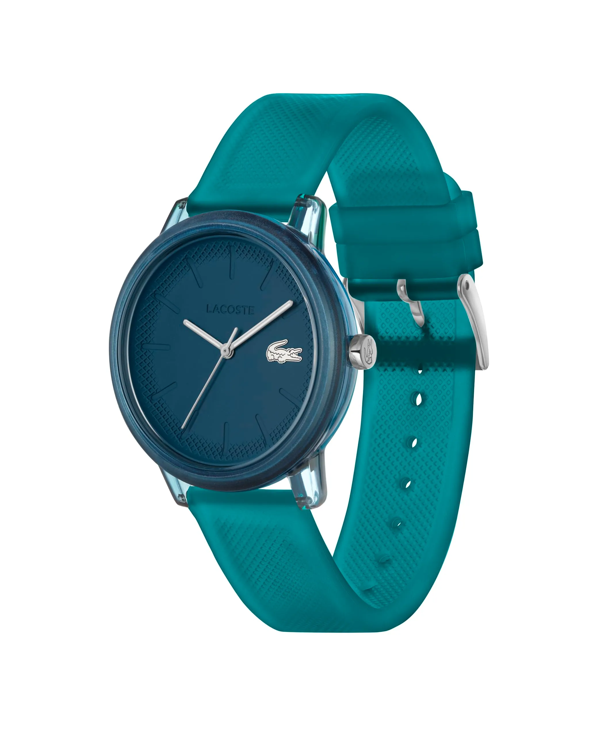 Lacoste 12.12 Orologio al Quarzo Cinturino in Silicone Blu Semitrasparente 2011318 - immagine 2