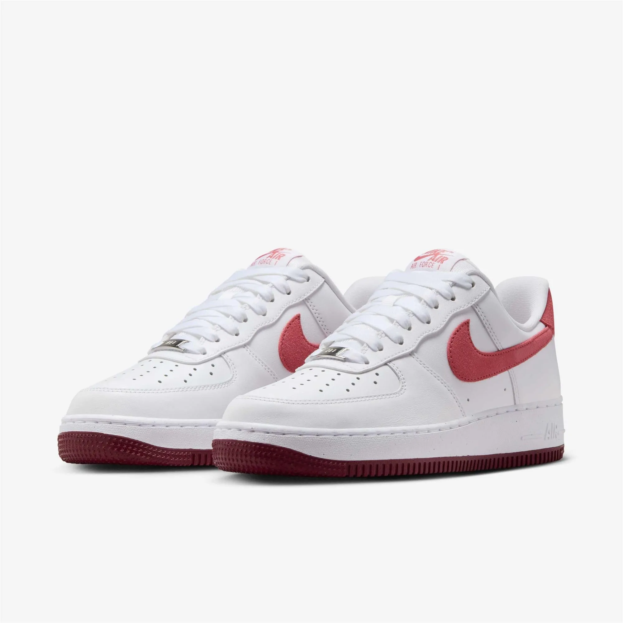 Nike Air Force 1 '07 Uomo FQ7626 White/Adobe-Team Red-Dragon Red - immagine 2