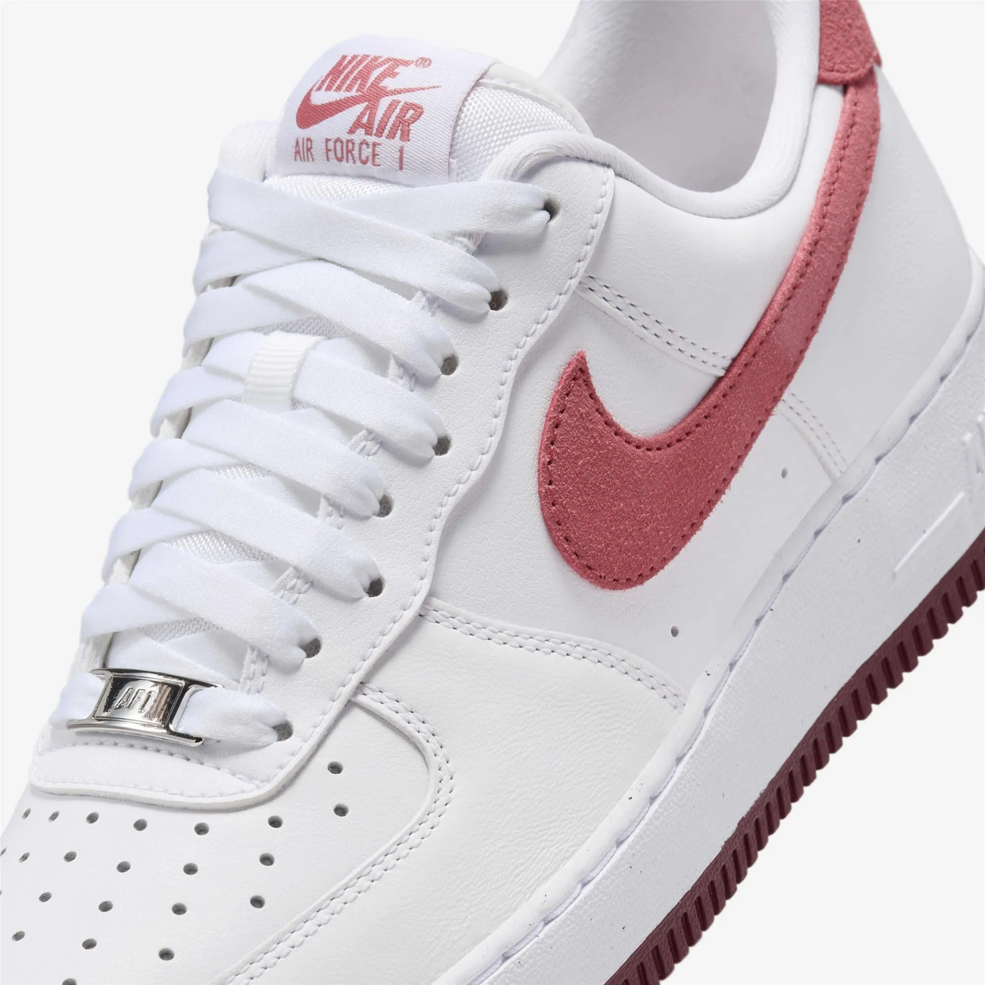 Nike Air Force 1 '07 Uomo FQ7626 White/Adobe-Team Red-Dragon Red - immagine 7