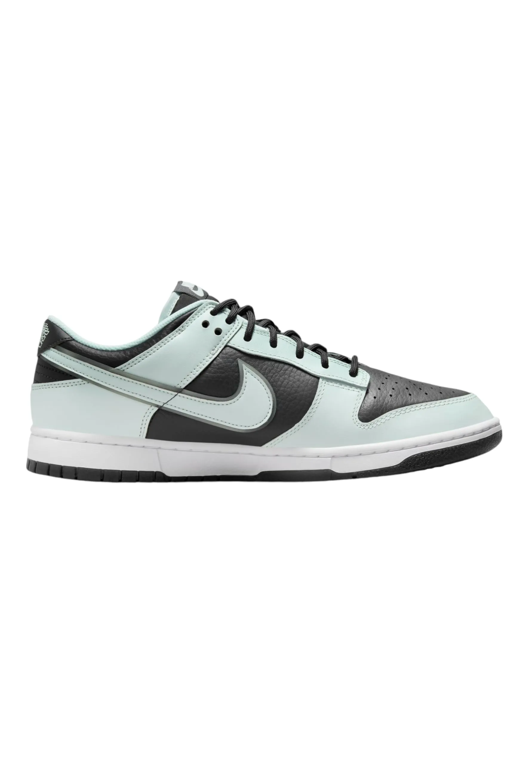Nike Sportswear Dunk Low Retro Prm Leather Sneakers - Grey - immagine 3