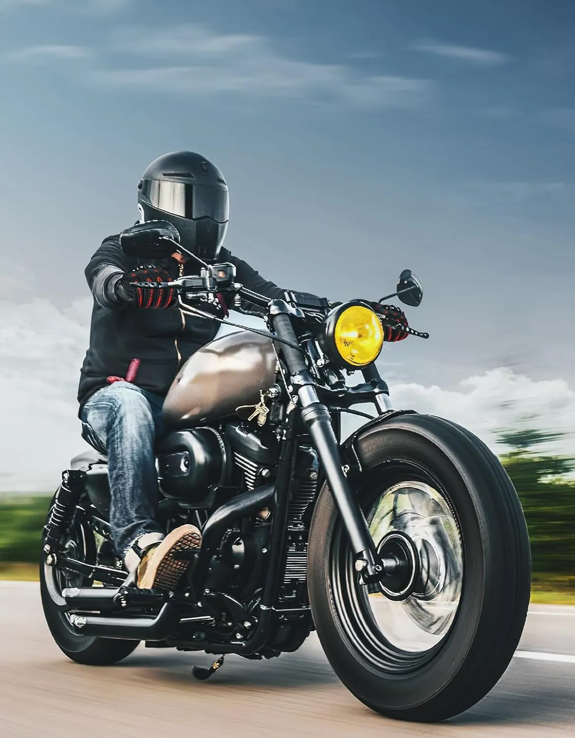 KEMIMOTO Guanti Moto Estivi Touchscreen con Protezioni, Uomo Donna - immagine 7