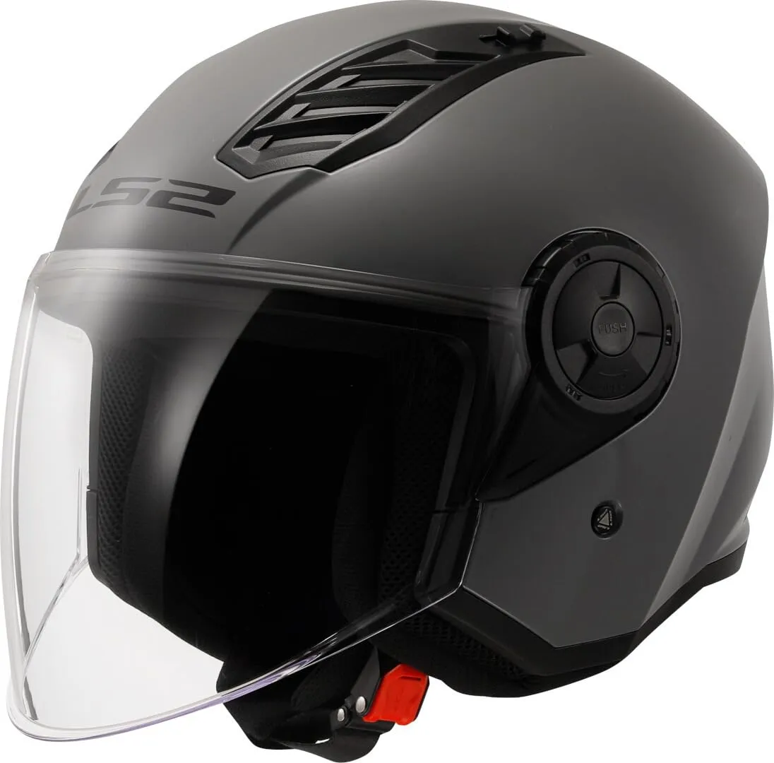 LS2 Airflow II Jet Helmet - Nardo Grey, 3XL - immagine 1