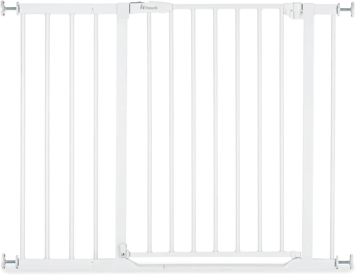 hauck Cancelletto di Sicurezza con Prolunga 21 cm, Soglia Piatta, White, 96-101 cm - immagine 4