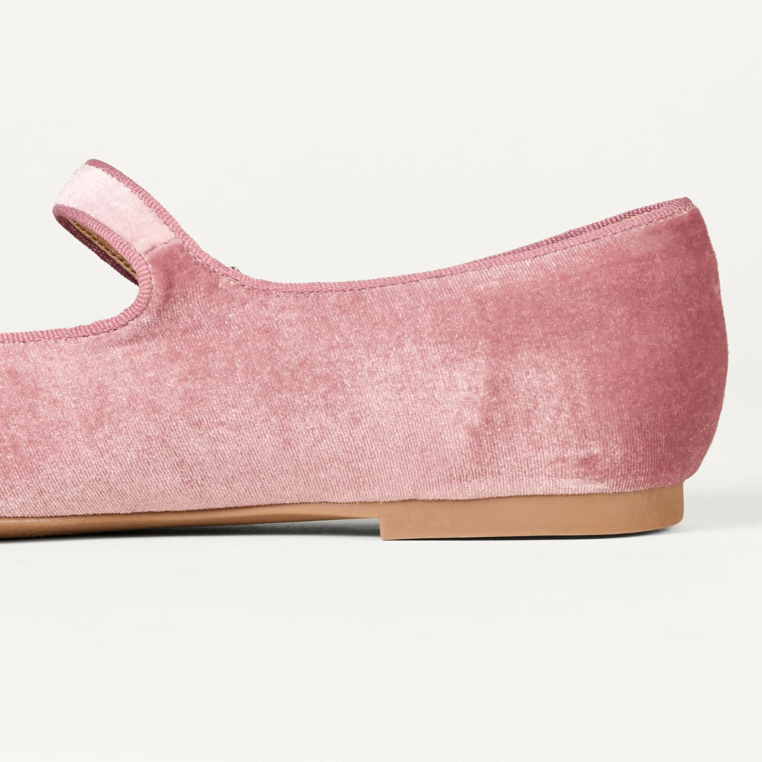Amazon Essentials Mary Jane Ballerine Donna, Malva Velluto, 38.5 EU - immagine 5