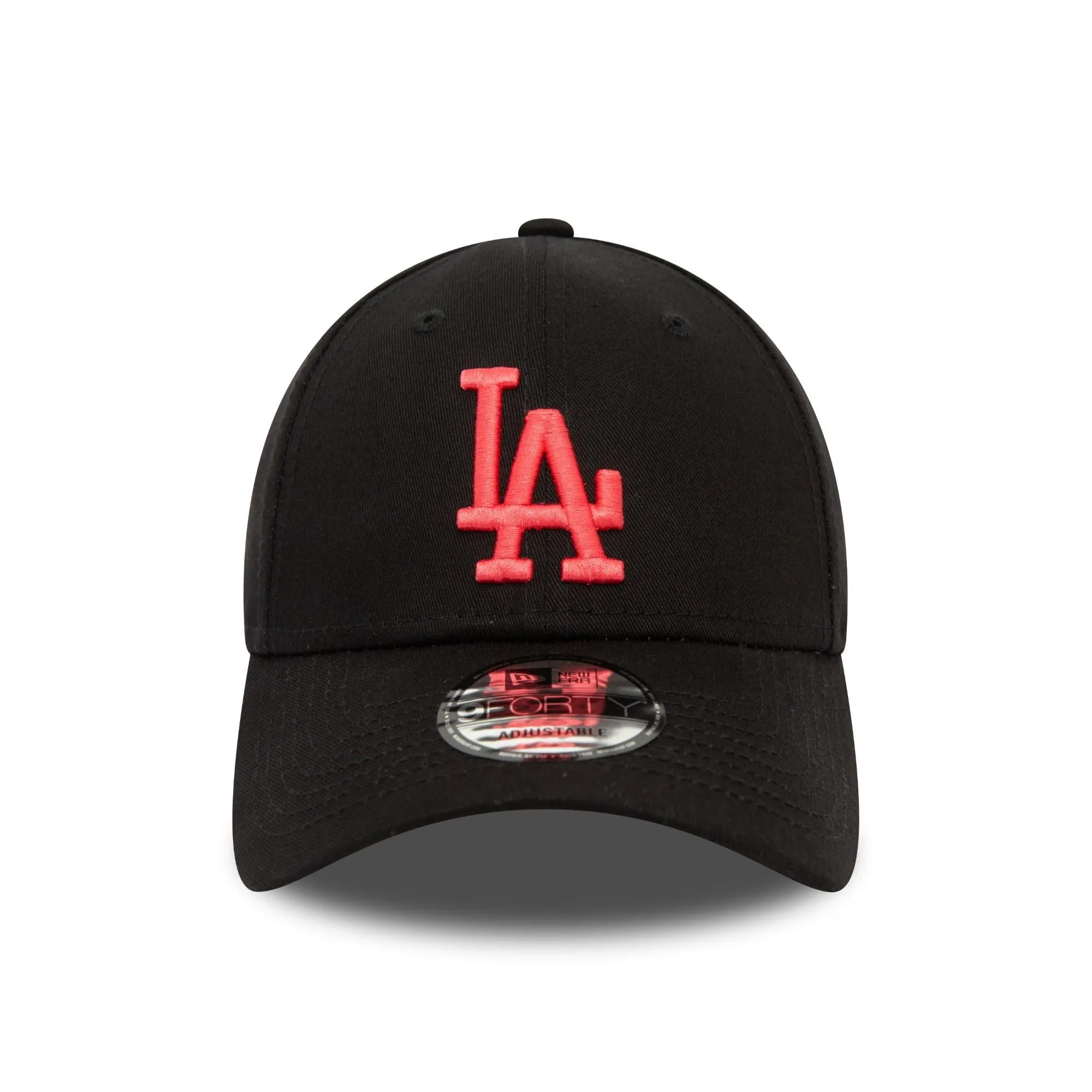 New Era Los Angeles Dodgers 9Forty Cappellino da Baseball Nero Rosa - immagine 2