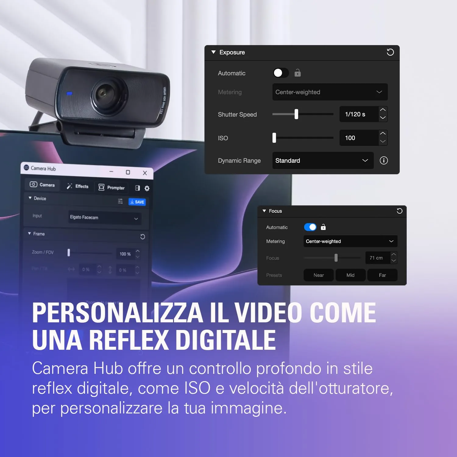 Elgato Facecam MK.2 Full HD Webcam with HDR - immagine 6