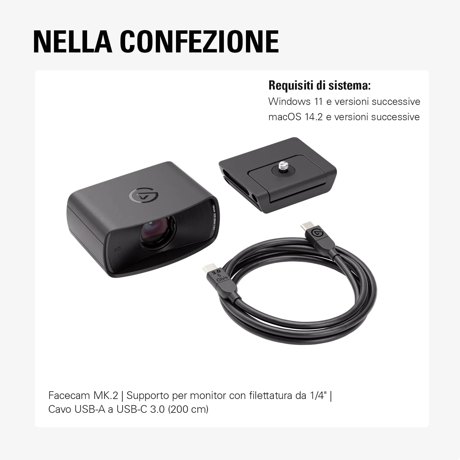 Elgato Facecam MK.2 Full HD Webcam with HDR - immagine 11