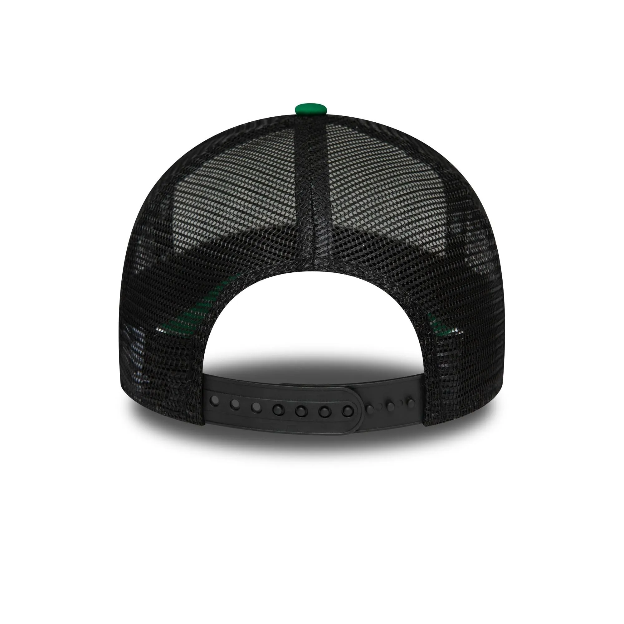 New Era Boston Celtics Cappellino da Baseball Regolabile con Visiera Curva, Verde Bianco Nero - immagine 4