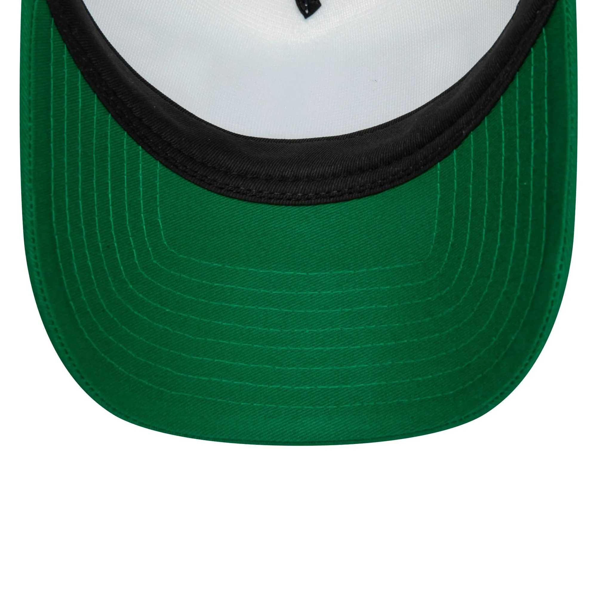 New Era Boston Celtics Cappellino da Baseball Regolabile con Visiera Curva, Verde Bianco Nero - immagine 5