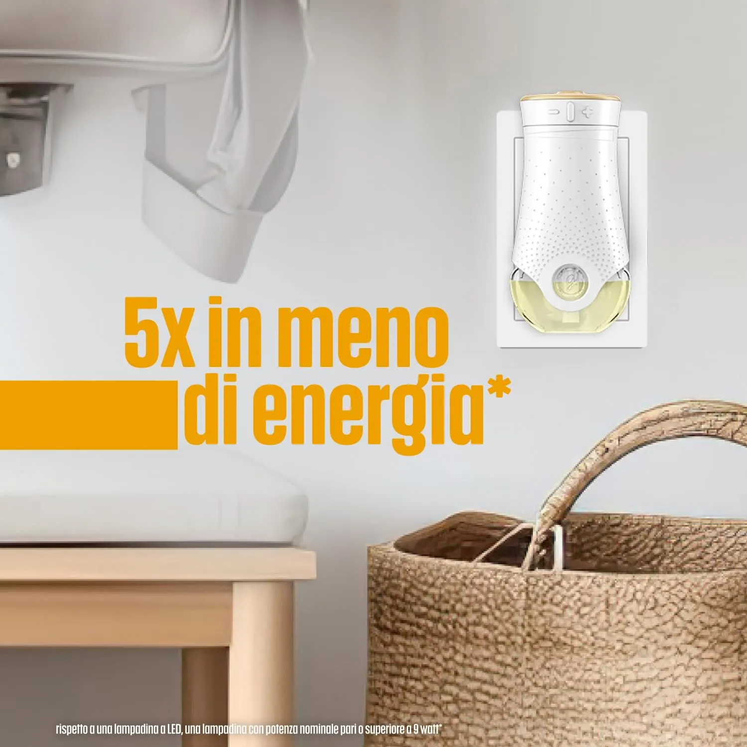 Glade Liquido Elettrico Profumatore per Ambienti Vaniglia, 1 Base e 3 Ricariche - immagine 6