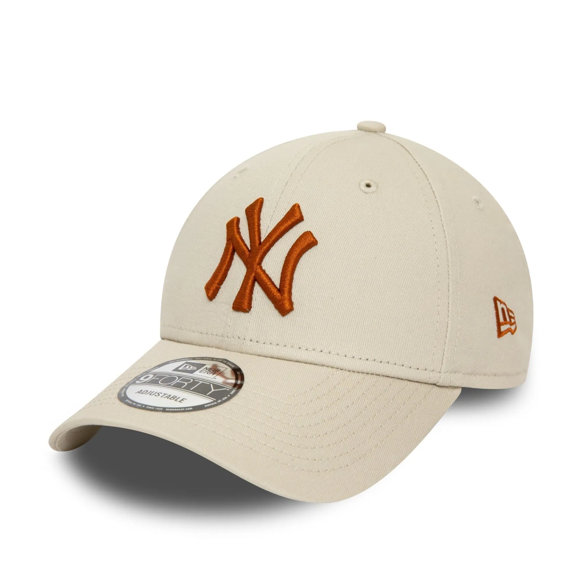 New Era New York Yankees MLB 9Forty Baseball Cap - Beige - immagine 1