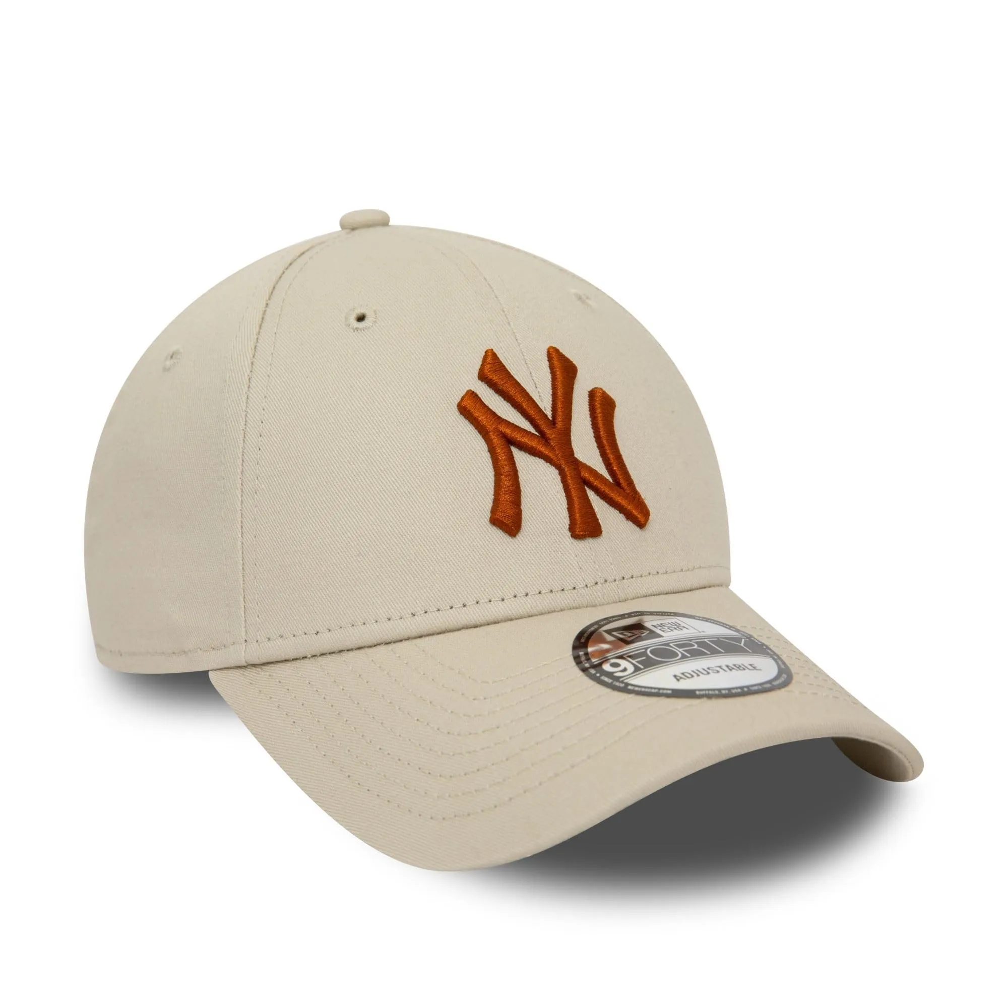 New Era New York Yankees MLB 9Forty Baseball Cap - Beige - immagine 3
