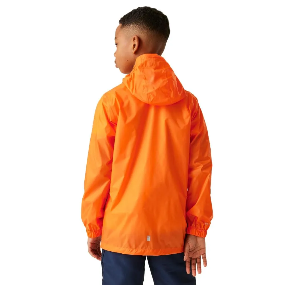 Regatta Bambini Pack It Giacca Ripiegabile Impermeabile Shell - immagine 2