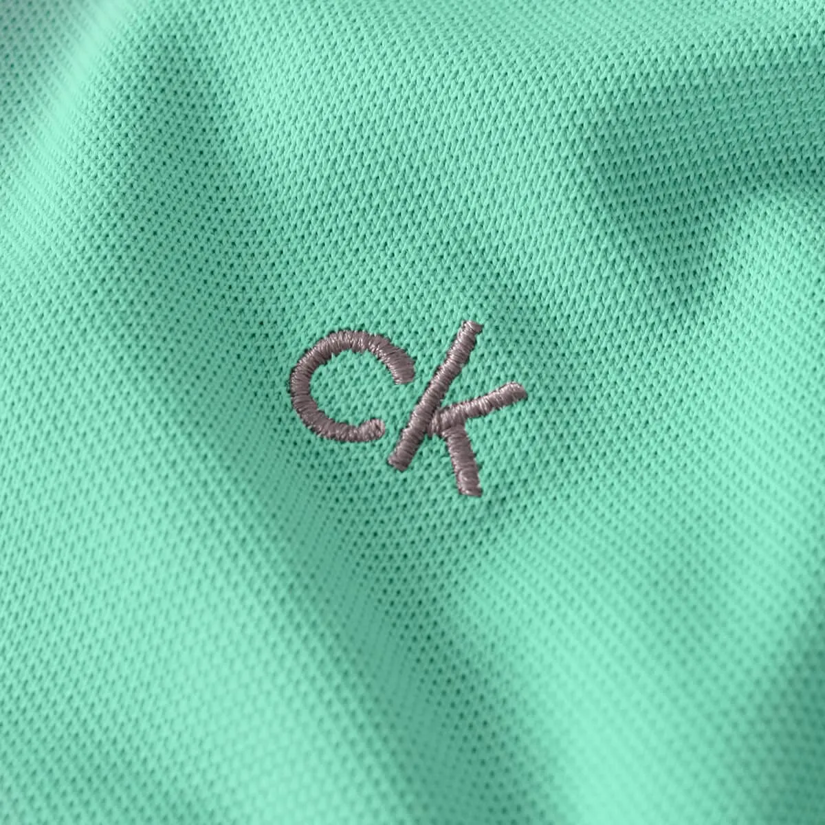 Calvin Klein Polo Golf Uomo Campus Menta 3XL - immagine 5