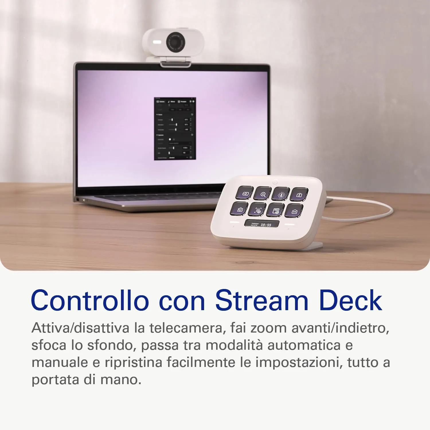 Elgato Facecam Neo Full HD Webcam with Sliding Privacy Cover - immagine 8
