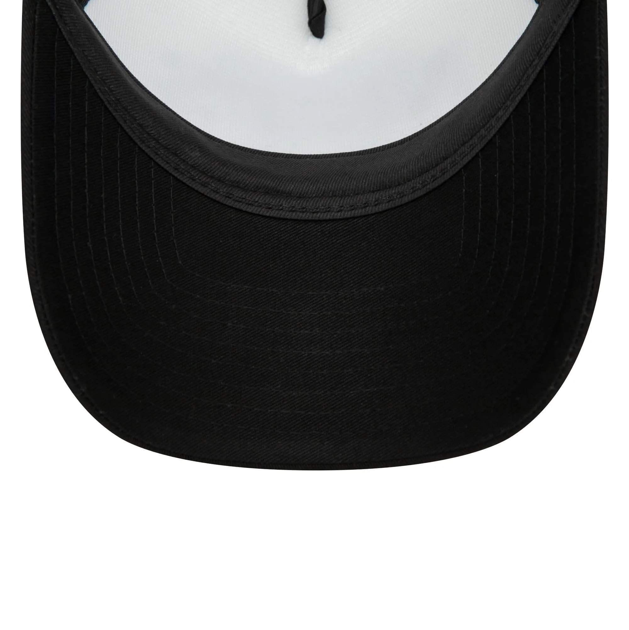 New Era Brooklyn Nets NBA A-Frame Snapback Trucker Hat - Nero Bianco - immagine 5