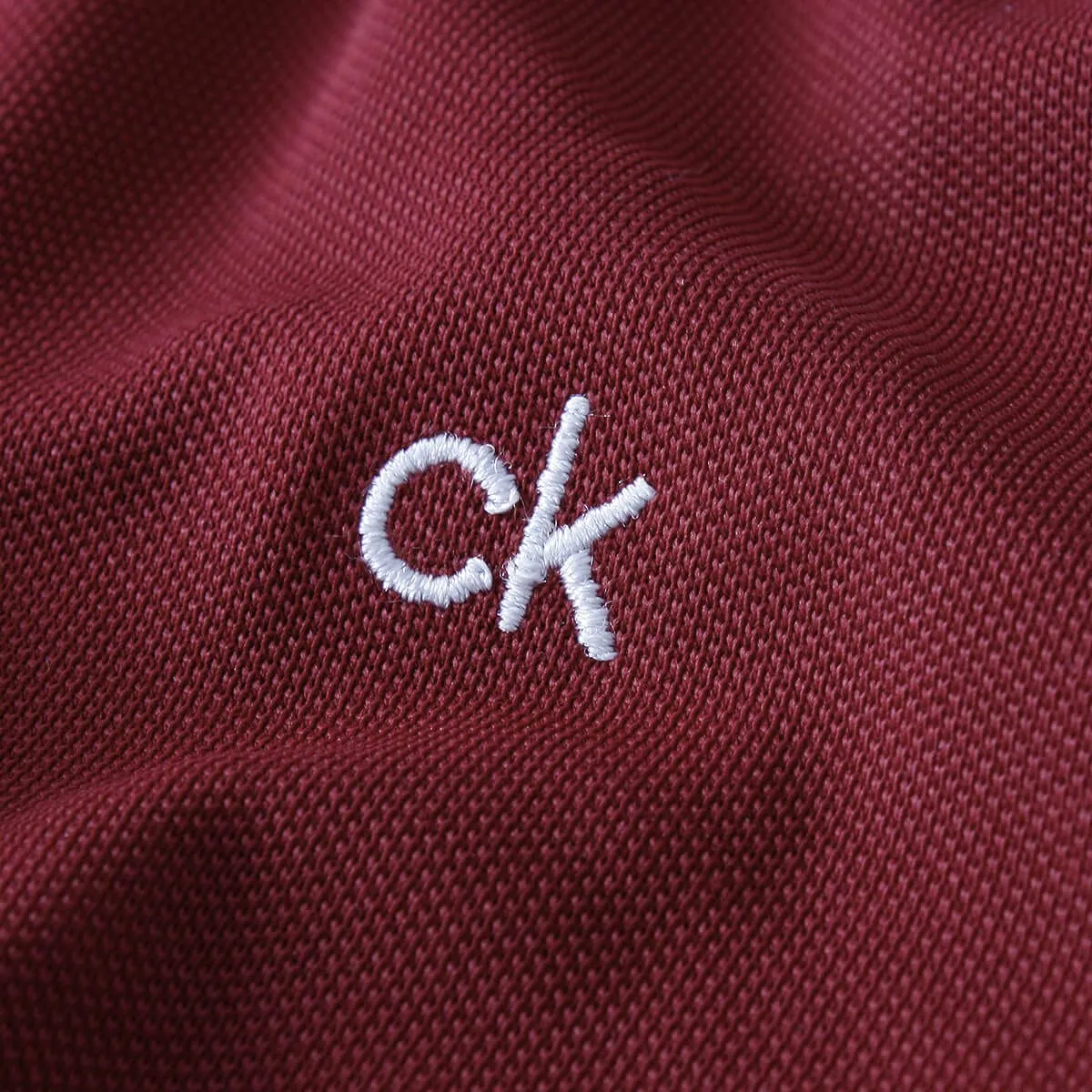 Calvin Klein Polo Golf Uomo Campus Borgogna - M - immagine 5