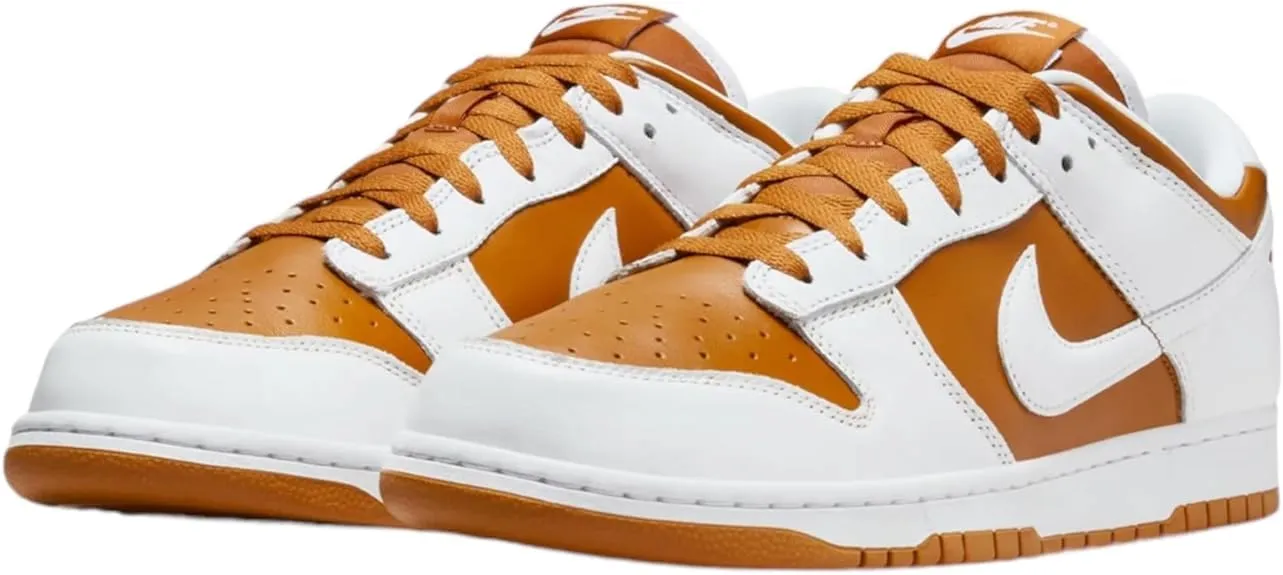 Nike Dunk Low QS FQ6965-700 Dark Curry/White - immagine 3