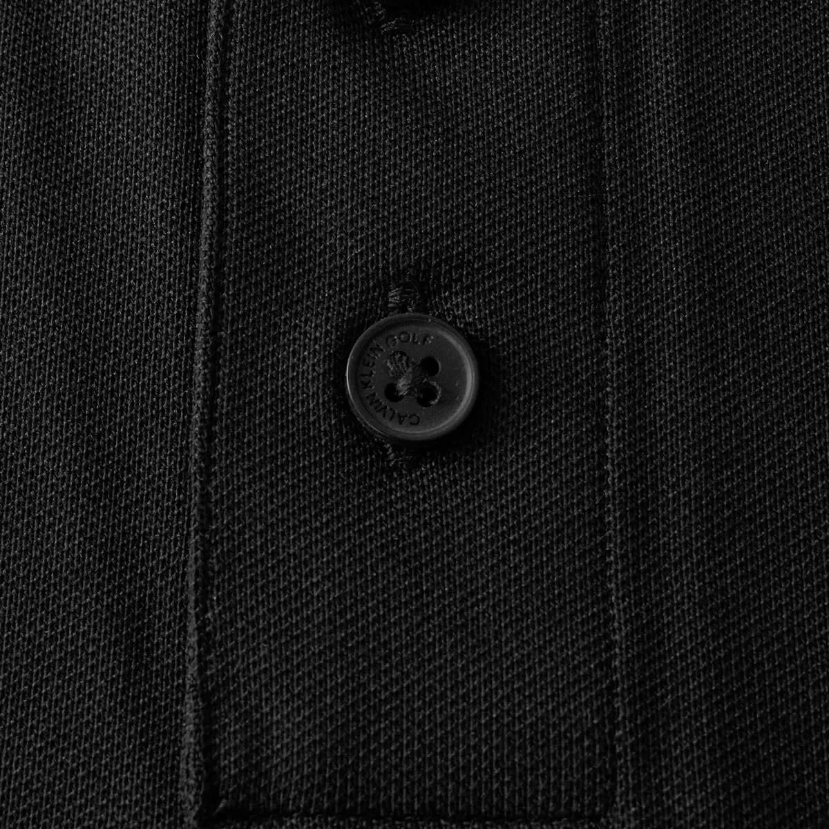 Calvin Klein Polo Golf Uomo Campus - Nero - XL - immagine 7