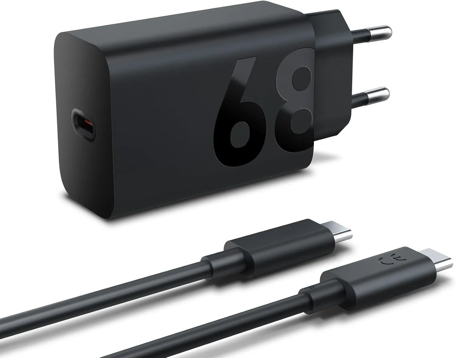 Lenovo 68W USB-C GaN Wall Charger with 1.5m 6A Cable - immagine 1