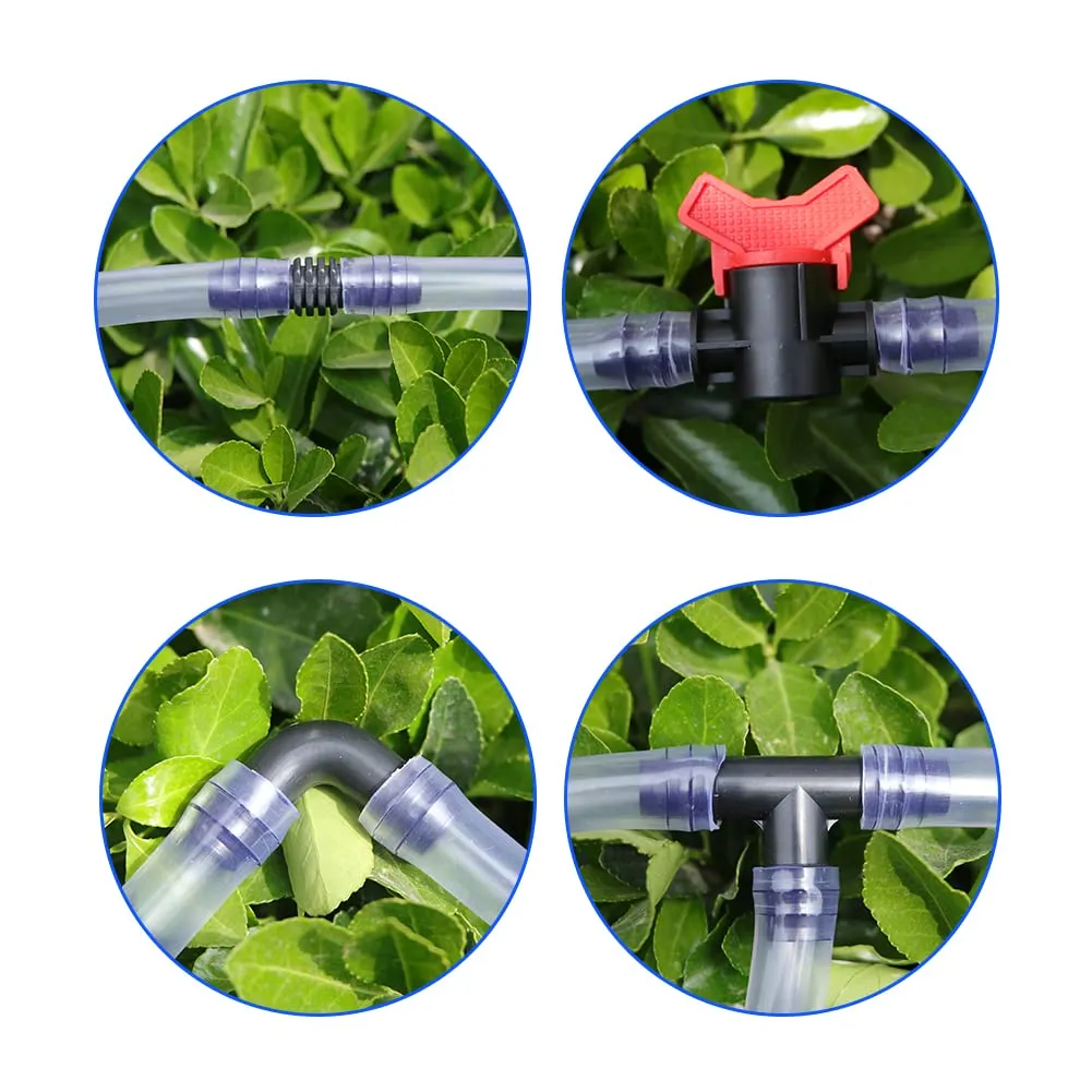 VooGenzek Kit Raccordi di Irrigazione per Tubi 16mm, 54 Pezzi - immagine 5
