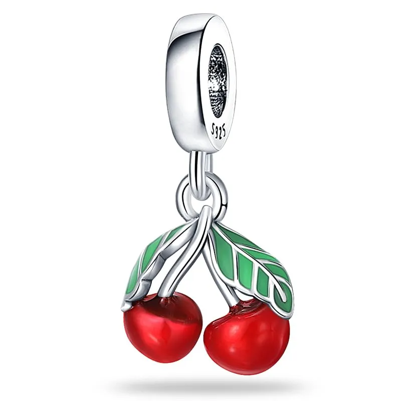 Pandach Bead Charm in Argento Sterling 925 con Cubic Zirconia per Braccialetti e Collane European Style - immagine 1