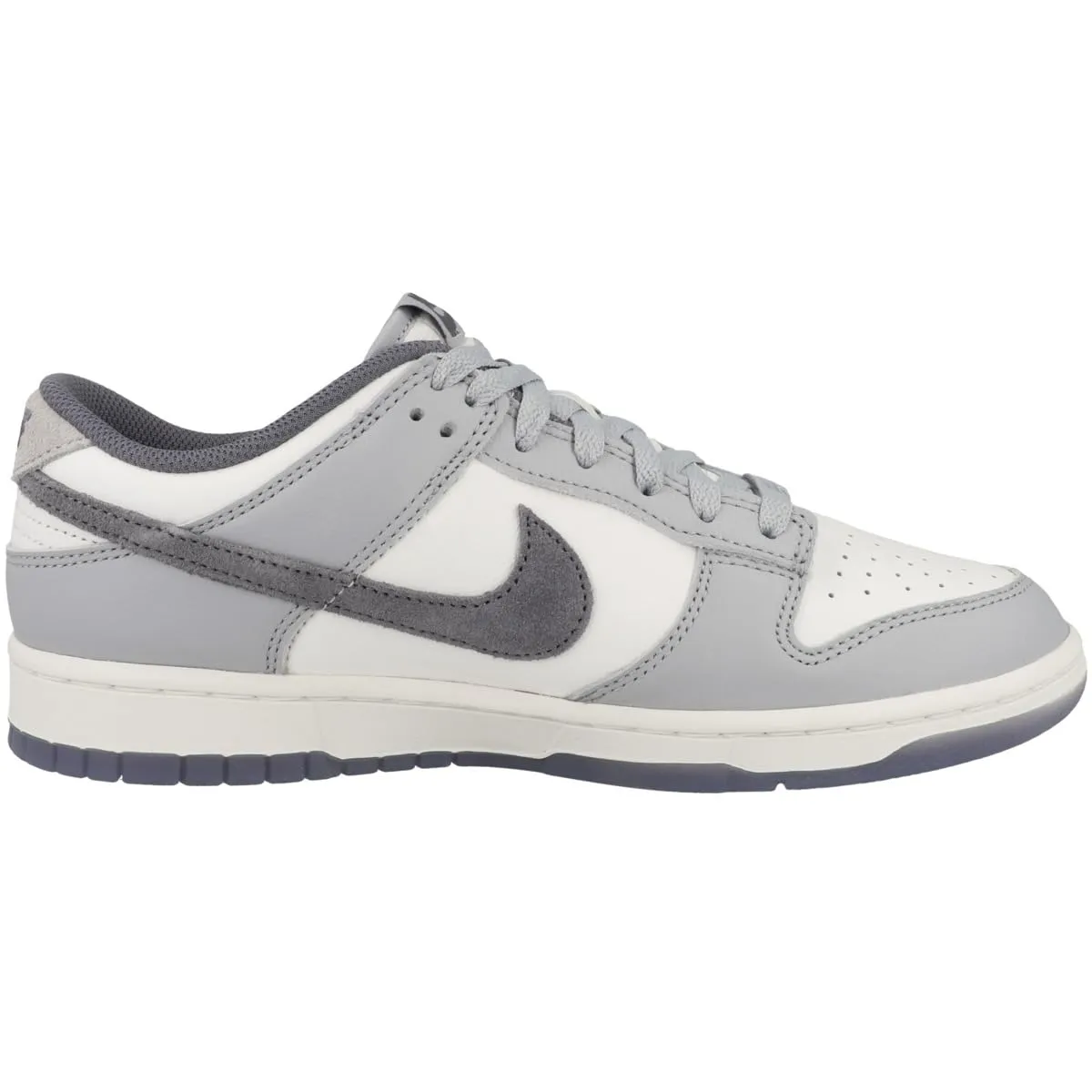 Nike Dunk Low Retro Premium - Bianco/Grigio, 44.5 EU - immagine 3