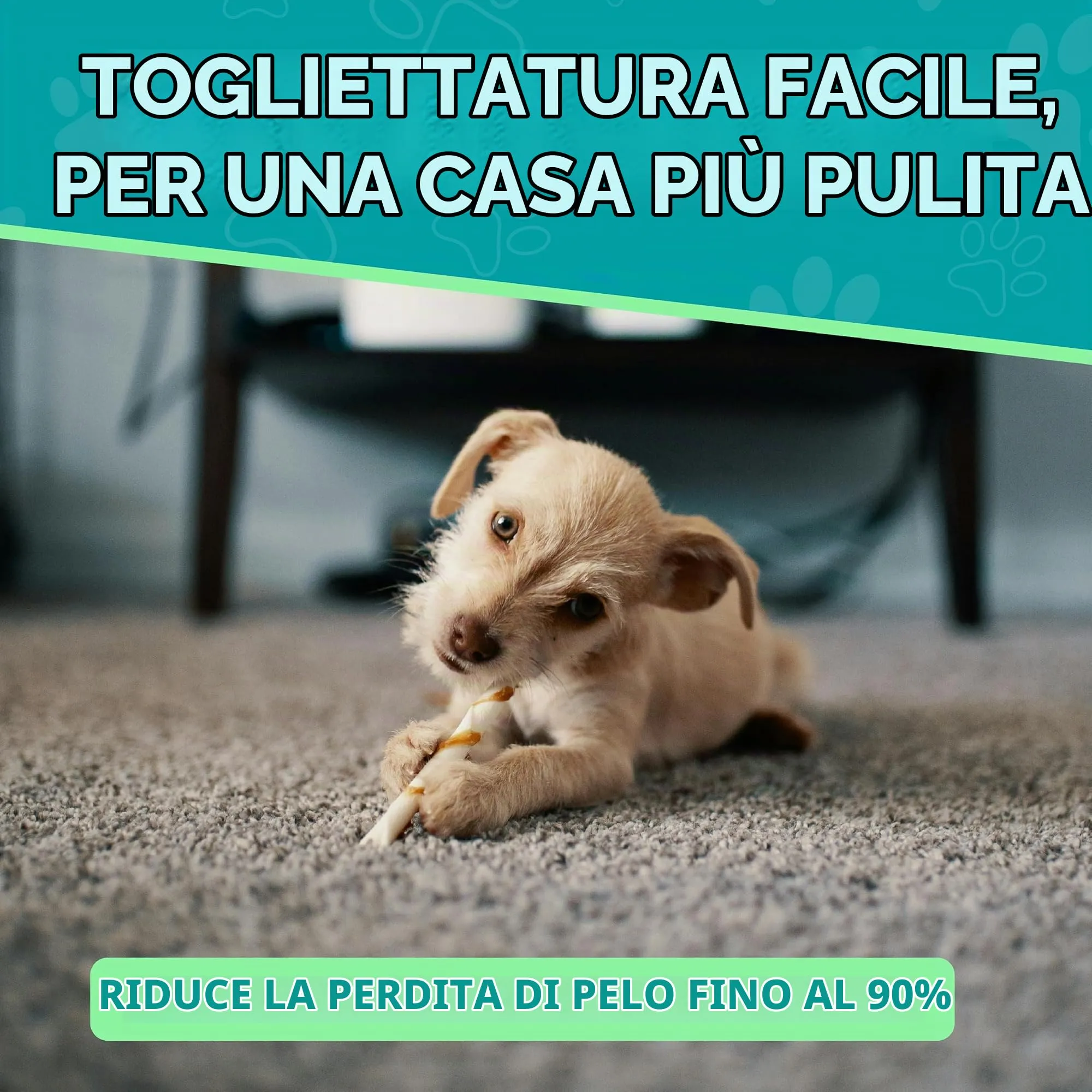 Maxpower Planet Spazzola per Capelli Bifacciale per Cani e Gatti, Pelo Extra Largo, Rosa - immagine 6