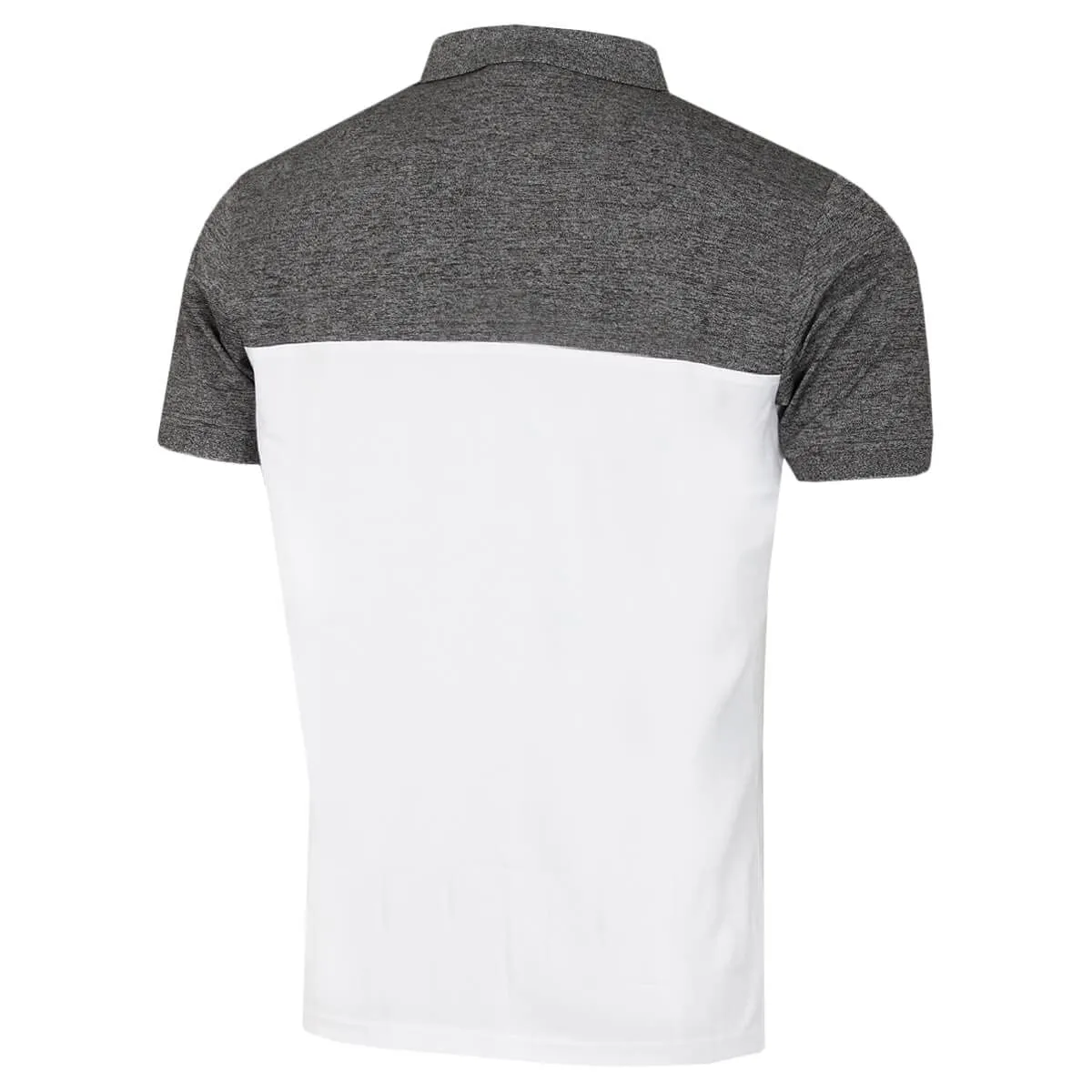 Calvin Klein Polo da Golf Blocchi di Colore da Uomo - Carbone/Bianco - S - immagine 2