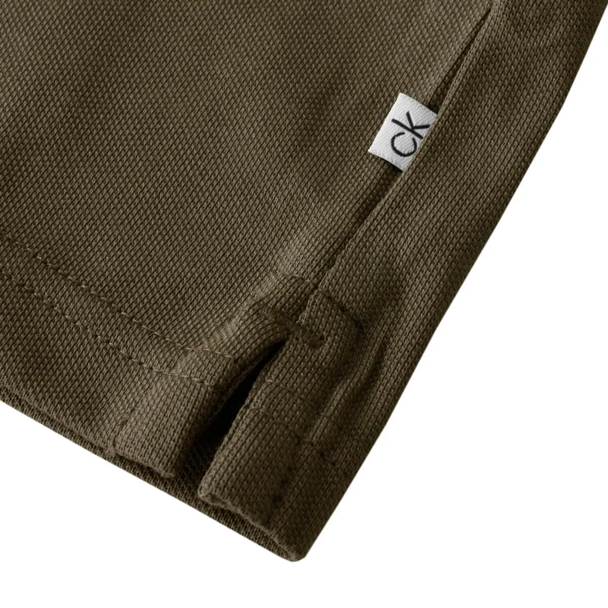 Calvin Klein Polo Golf Campus Verde Oliva - L - immagine 6