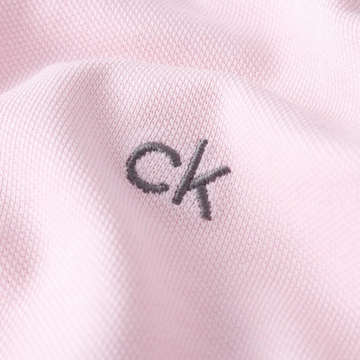 Calvin Klein Polo Golf Uomo Campus - Rosa Baby - 4XL - immagine 5
