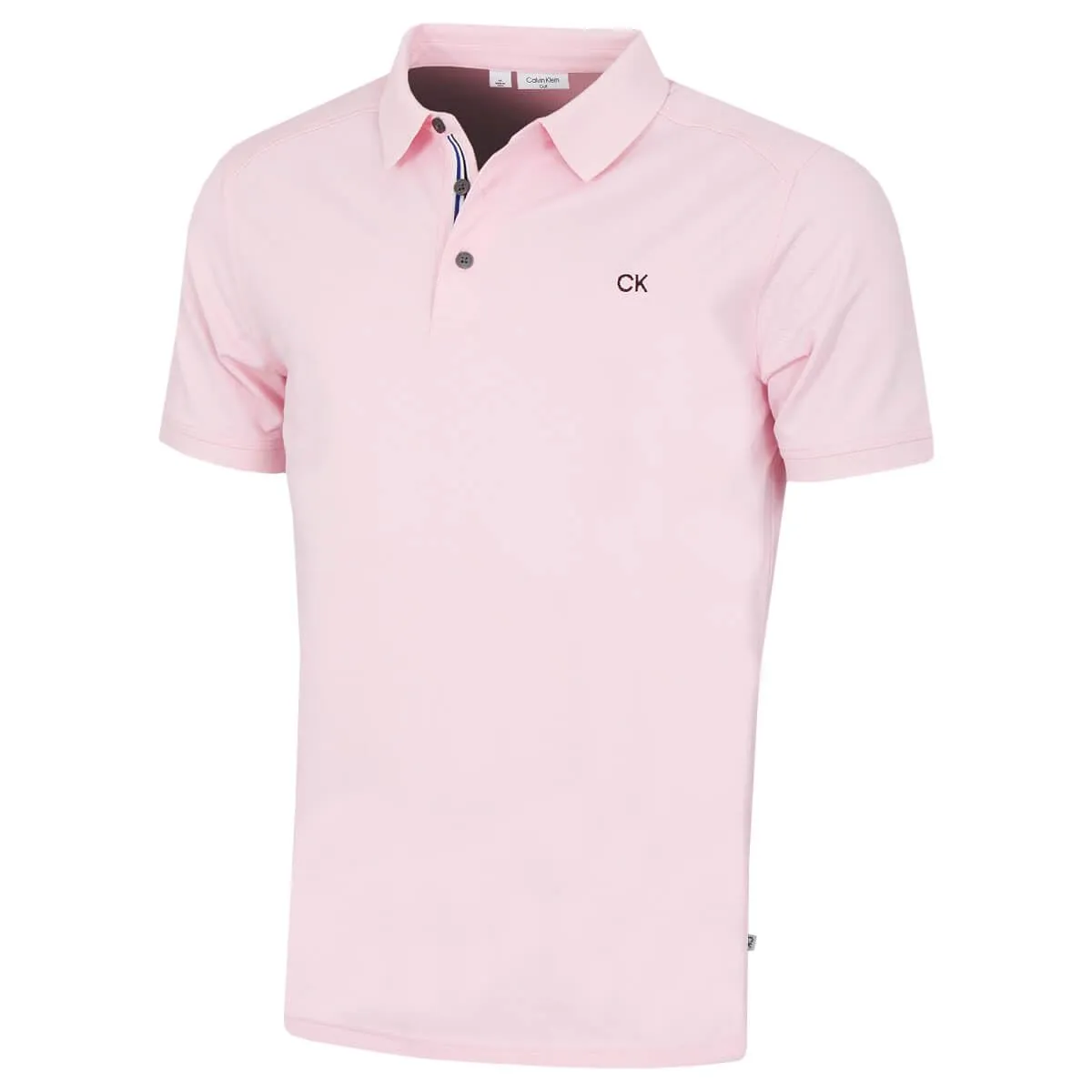 Calvin Klein Polo da Golf Campus 2024, Baby Pink Sport, 5XL - immagine 1