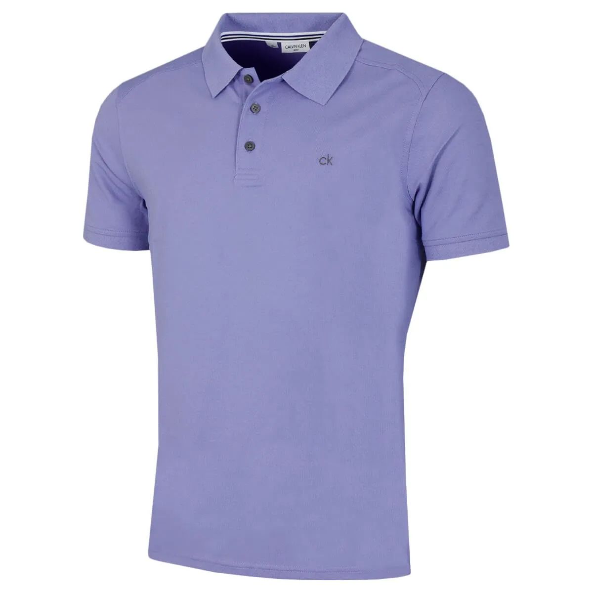 Calvin Klein Polo Golf Uomo Campus Lilla 5XL - immagine 1