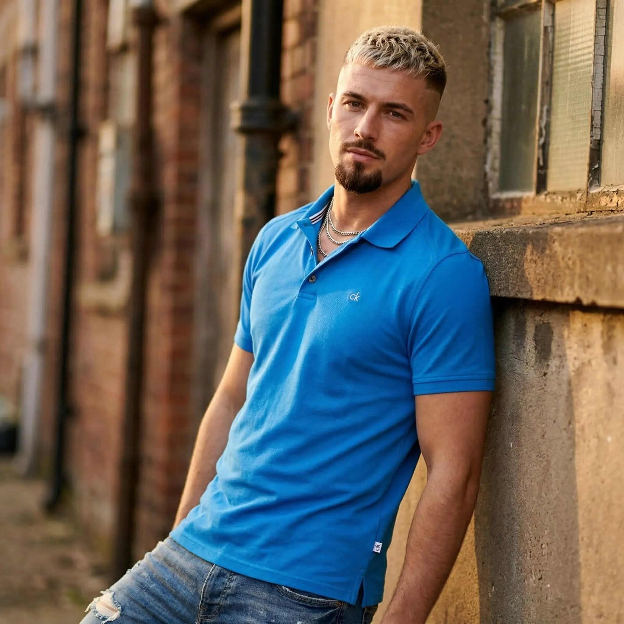 Calvin Klein Polo Golf Uomo Campus - Blu - XL - immagine 7