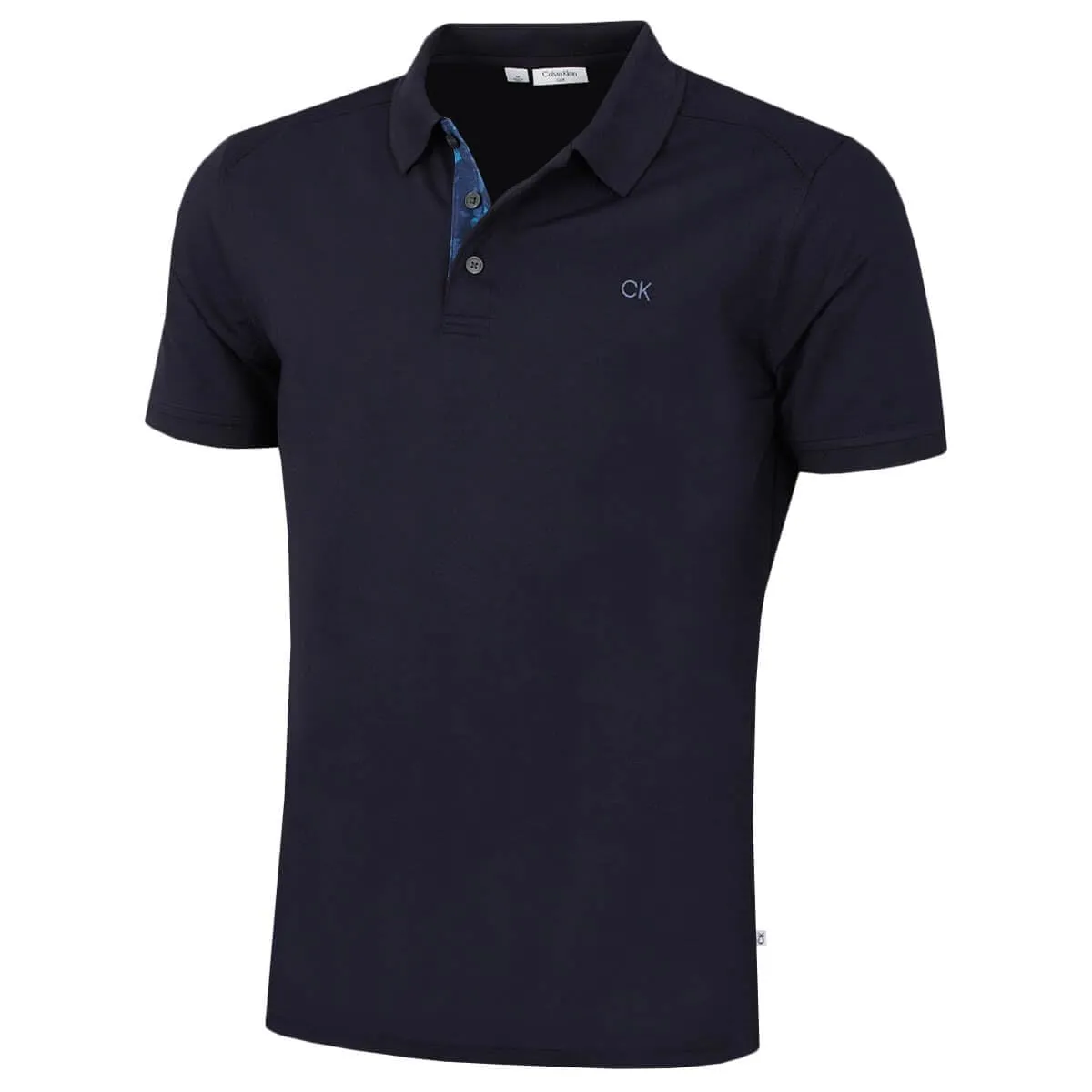 Calvin Klein Polo Golf Uomo Campus Navy Mimetico - L - immagine 1