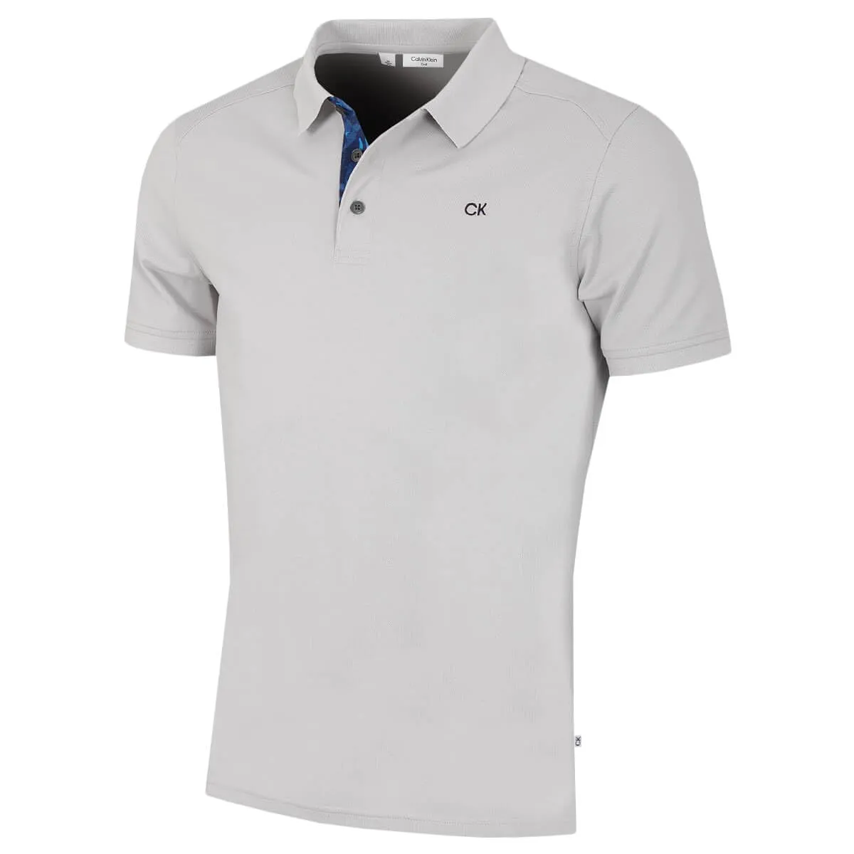 Calvin Klein Polo Golf Uomo Campus - Silver Camo - 5XL - immagine 1