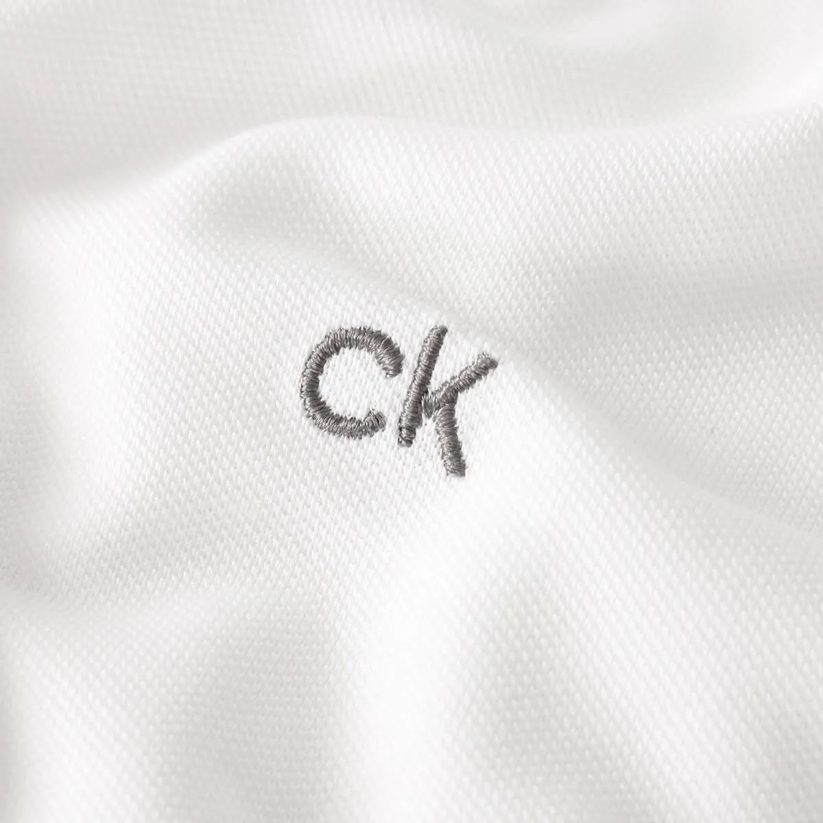 Calvin Klein Polo Golf Uomo Campus Bianco 4XL - immagine 5