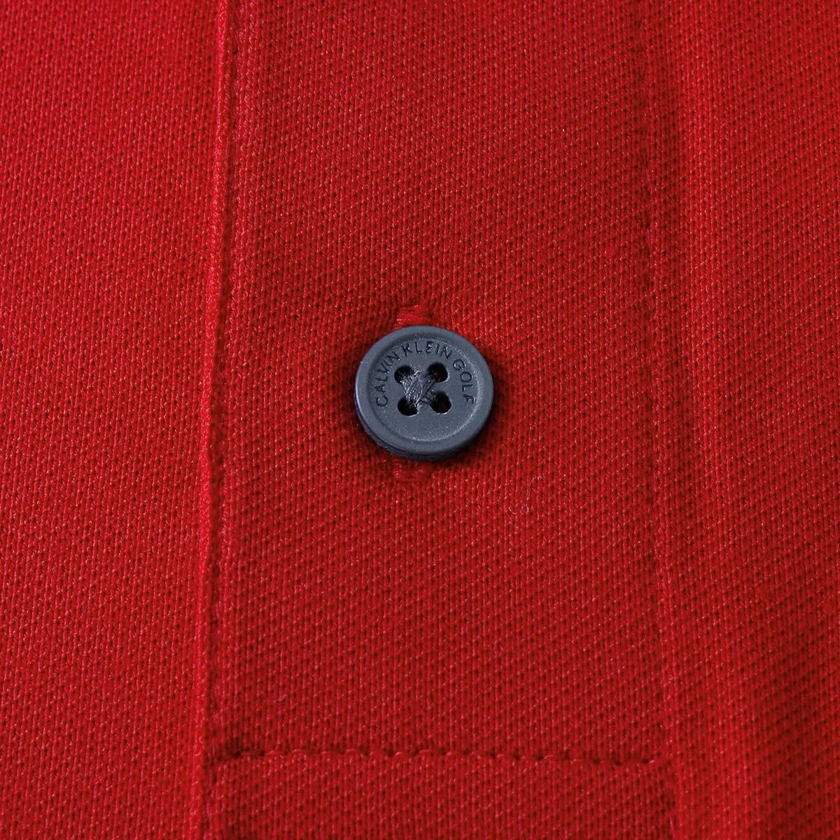 Calvin Klein Polo Golf Uomo Campus - Rosso - 4XL - immagine 6