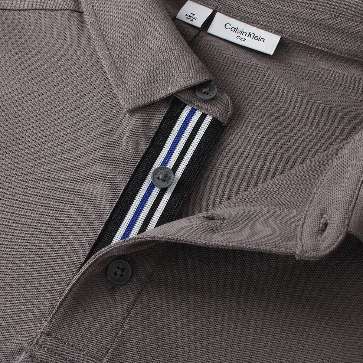 Calvin Klein Polo Golf Uomo Campus Slate Sport - L - immagine 6