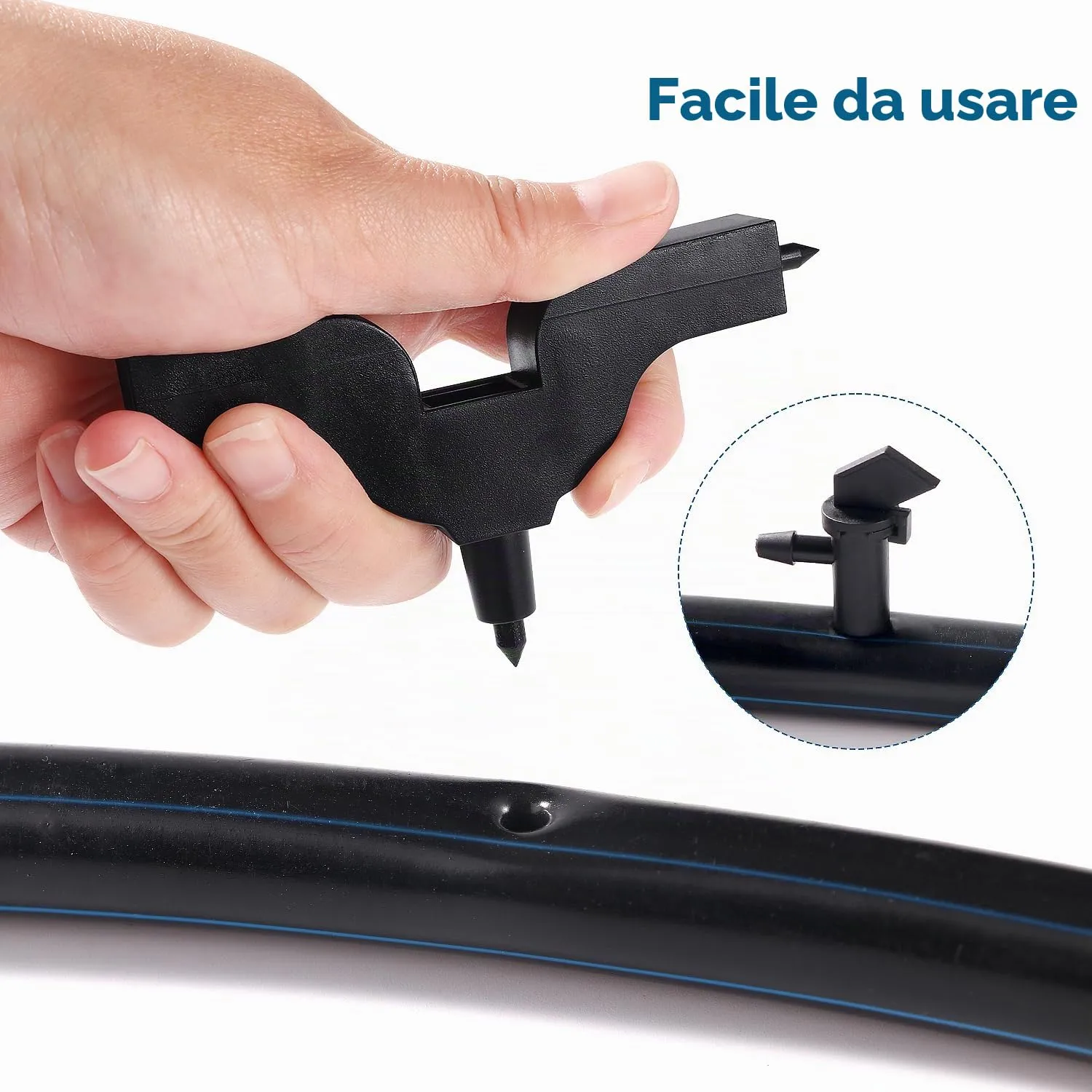 VooGenzek Strumento di Perforazione per Tubi Flessibili 3mm/4mm, 7 Pezzi - immagine 4