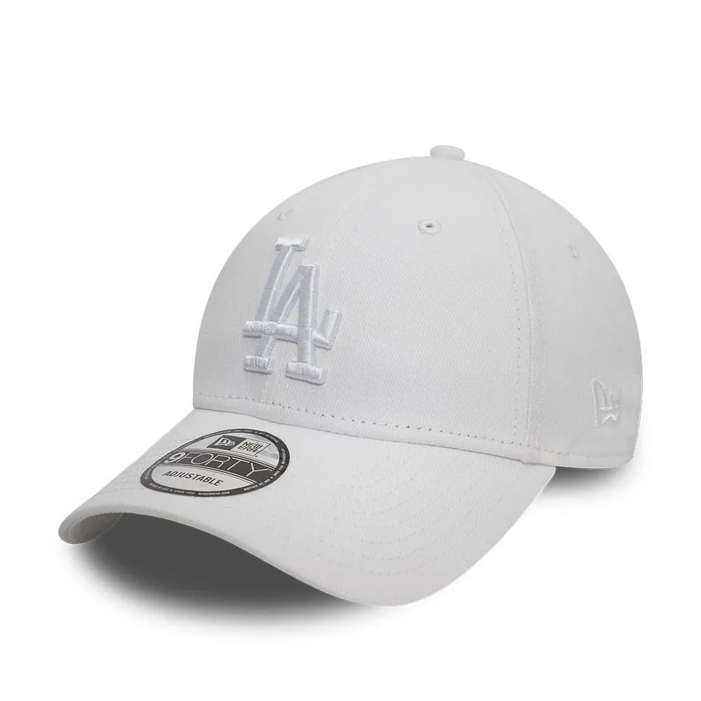 New Era Los Angeles Dodgers MLB League Essential 9Forty Adjustable Hat - White - immagine 1