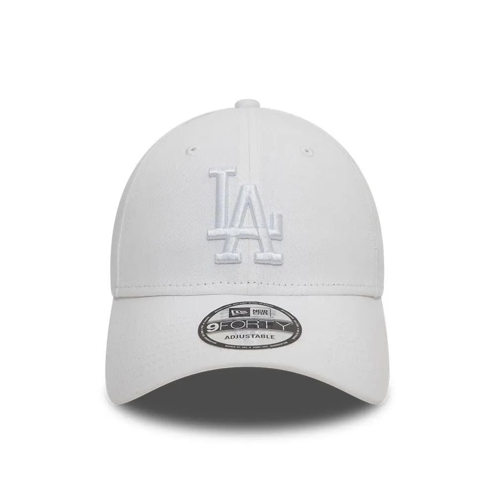 New Era Los Angeles Dodgers MLB League Essential 9Forty Adjustable Hat - White - immagine 2
