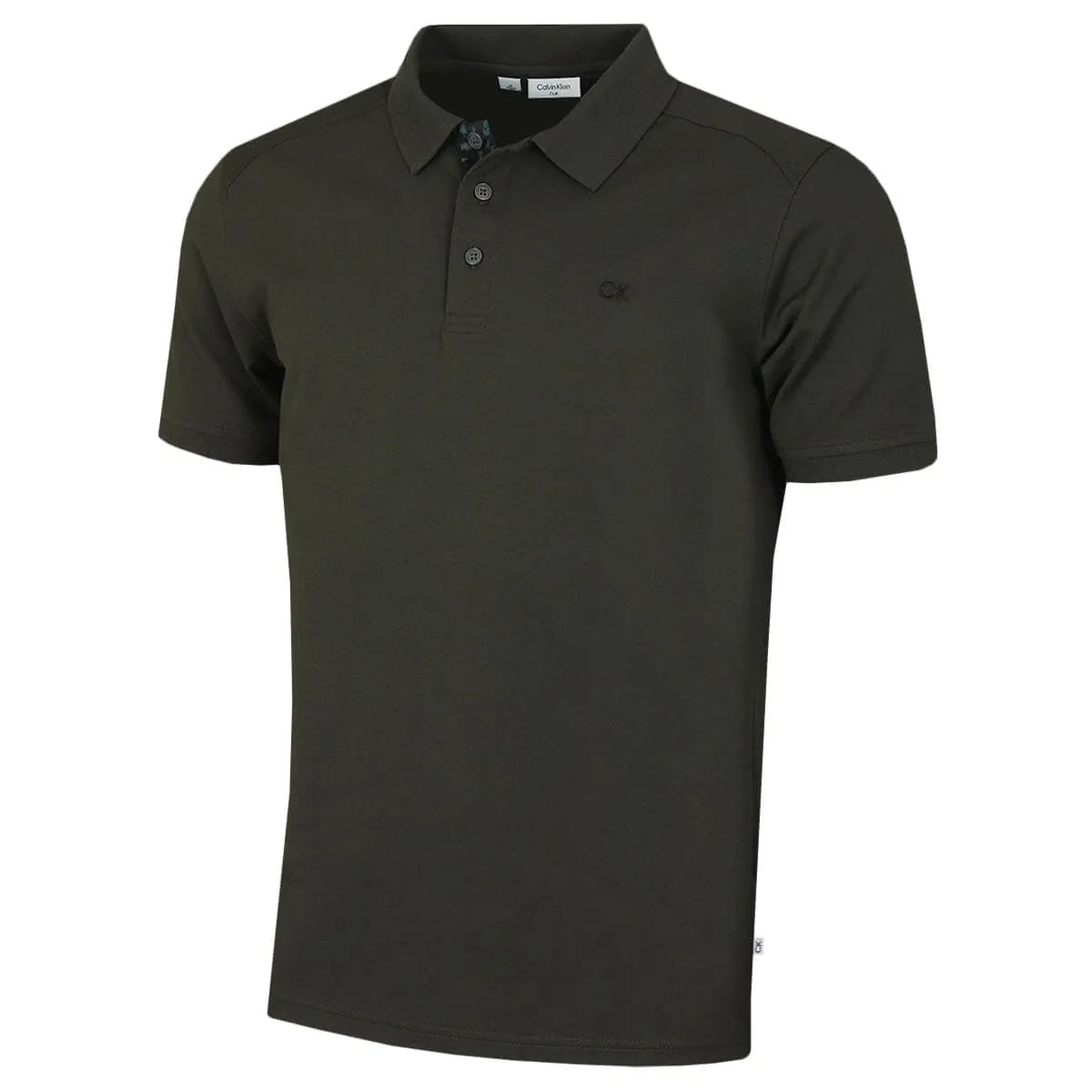 Calvin Klein Polo Golf Uomo Campus Hunter Green Camo - L - immagine 1