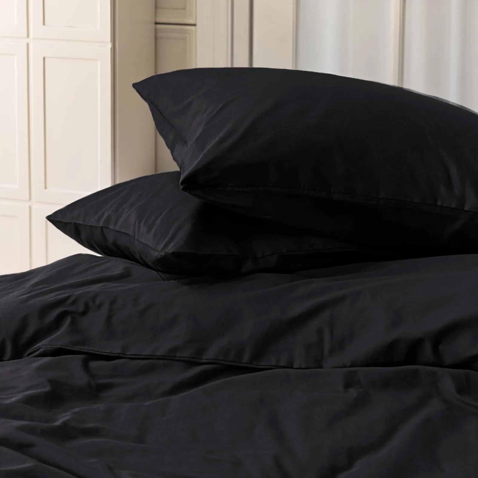 Cotopuro Set Copripiumino Singolo 100% Cotone 135/140x200 con 1 Federa 50x80, Blu - immagine 3