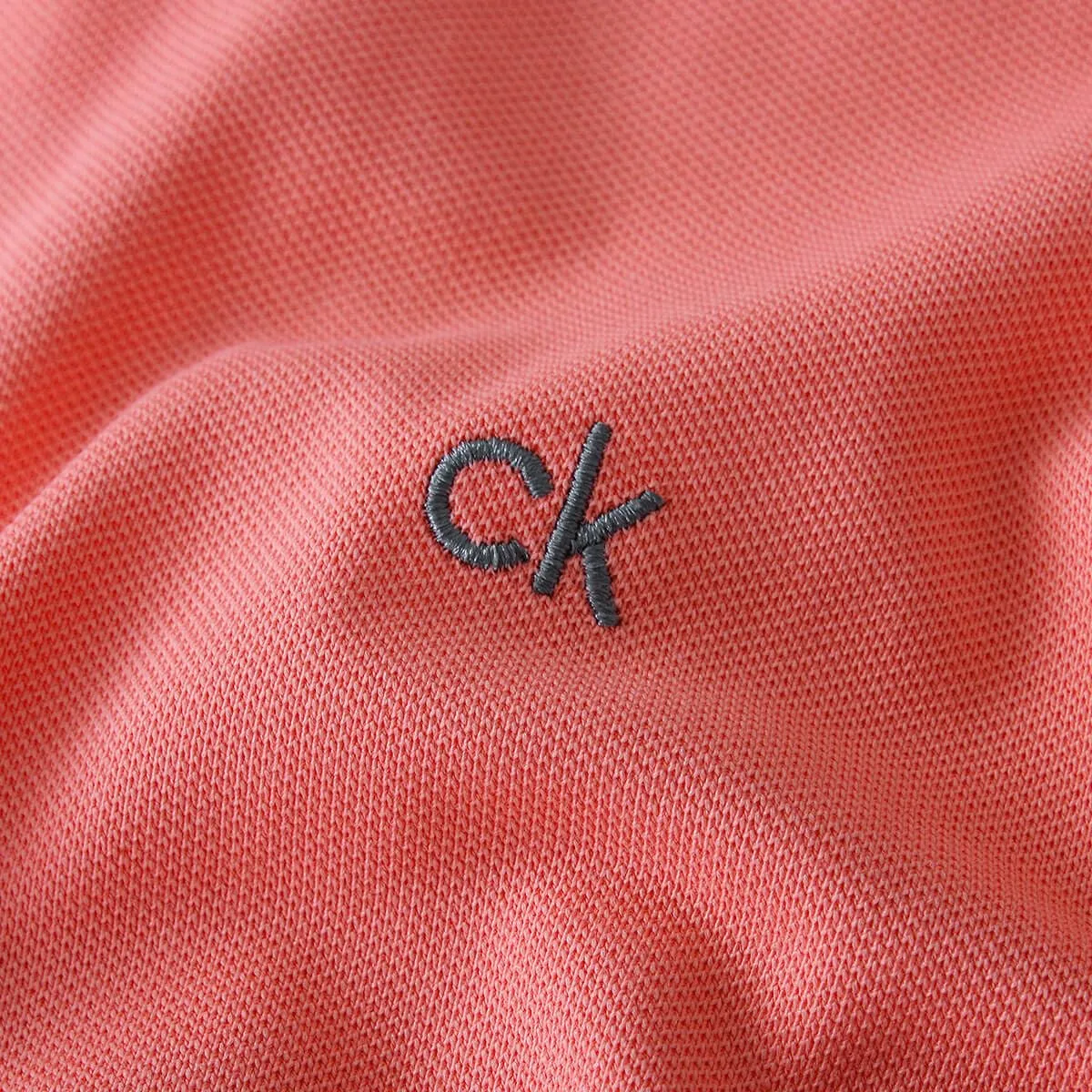 Calvin Klein Polo Golf Uomo Campus - Pesca - XXL - immagine 5