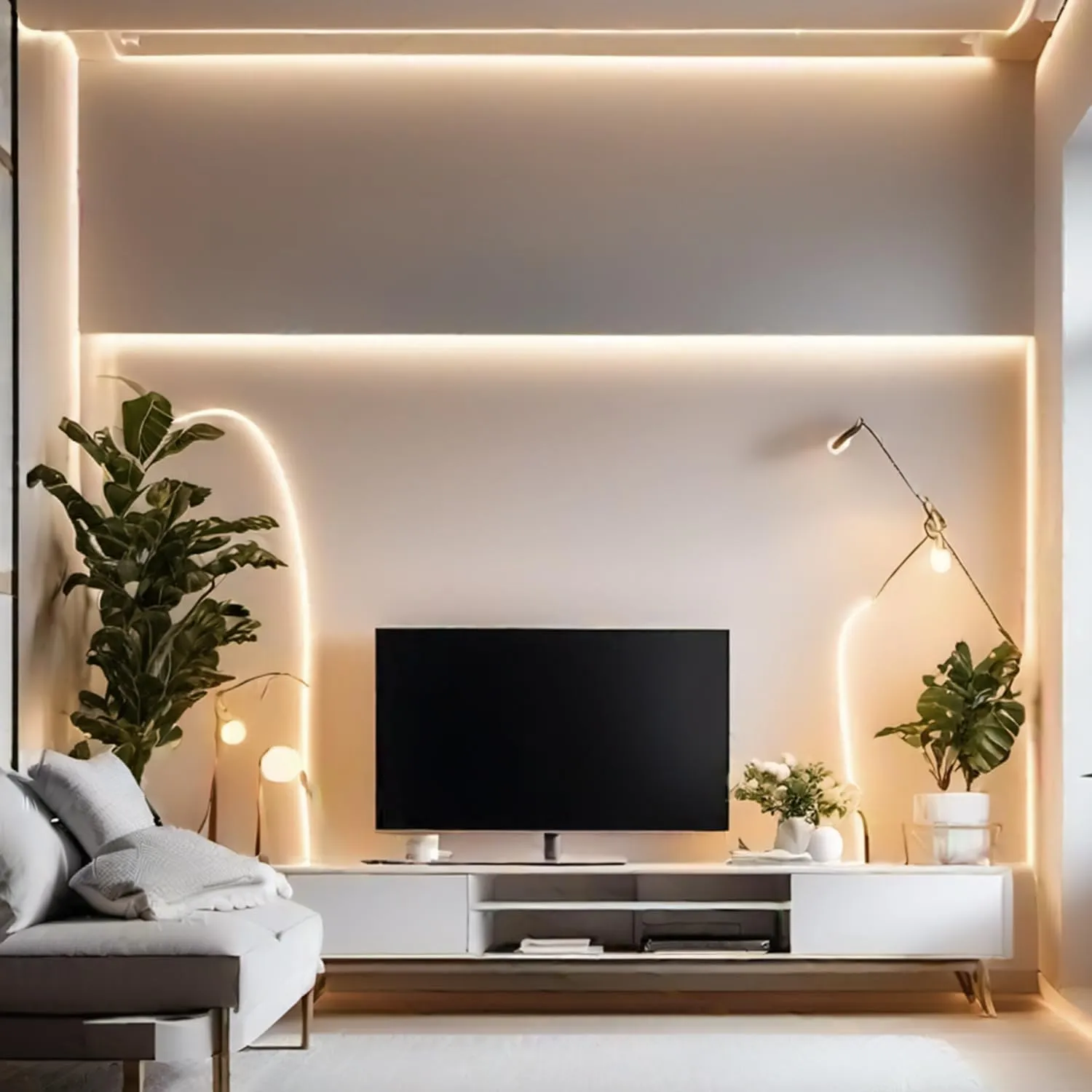 ShineBurky Striscia LED COB 5 Metri Bianco Caldo 12V Flessibile - immagine 7